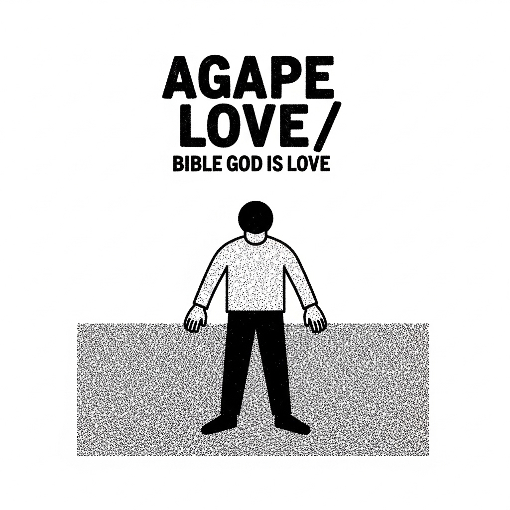 Agape Love Bible God Is Love illustration