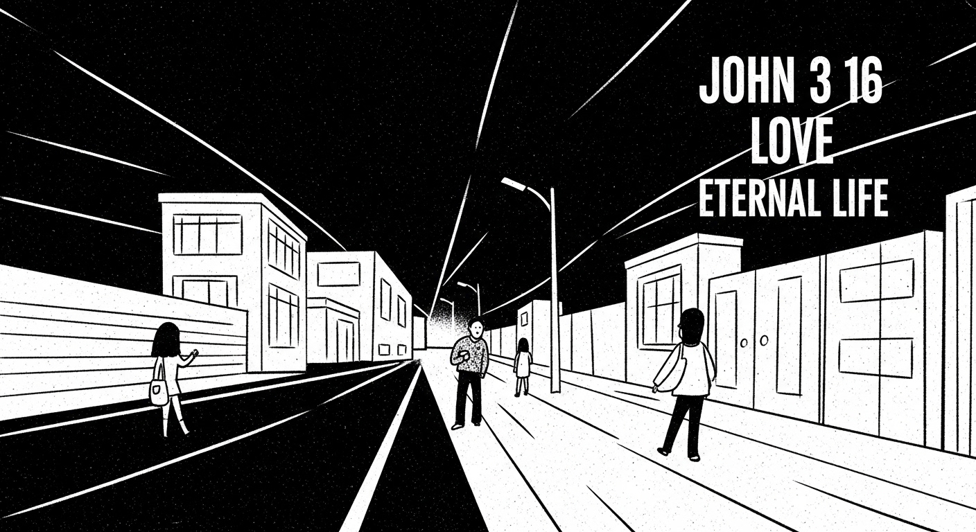 Biblical perspective on John 3 16 Love Eternal Life