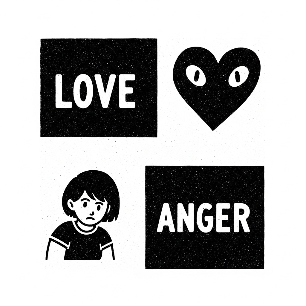 Love And Anger illustration